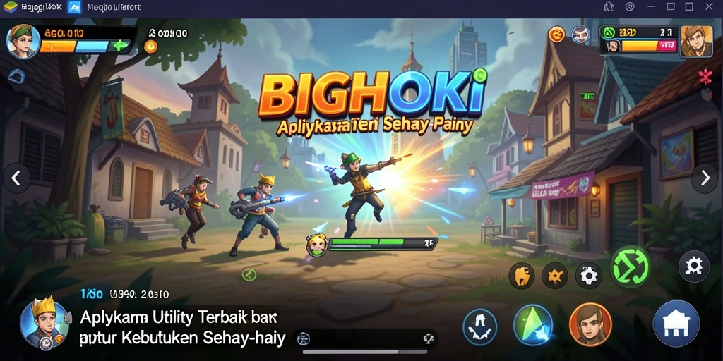 Tampilan antarmuka BIGHOKI yang ramah pengguna dan fungsional.