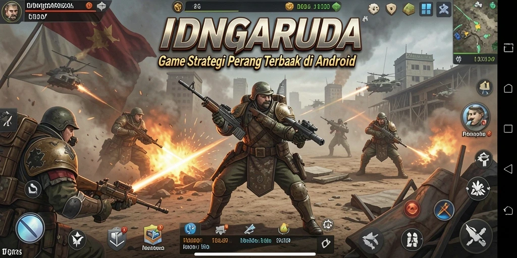Gameplay seru IDNGARUDA dengan strategi yang mendalam.