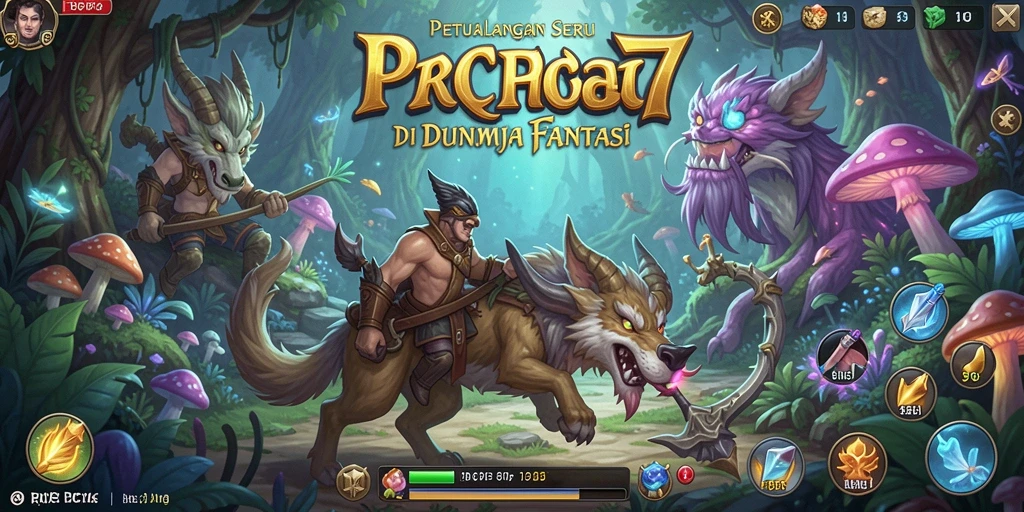 Gameplay PCPC7 menampilkan aksi seru dalam petualangan yang mendebarkan.