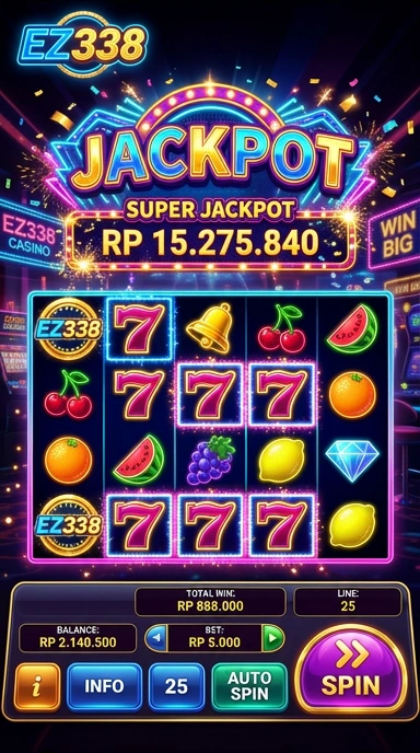 Screenshot aplikasi dengan fitur pencarian yang cepat di ez338.
